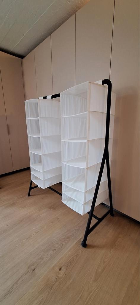Kledingrek met opbergvakken, Huis en Inrichting, Woonaccessoires | Kamerschermen, Ophalen