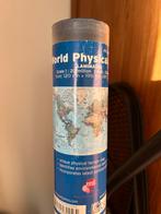 Wereldkaart, Boeken, Atlassen en Landkaarten, Ophalen, Zo goed als nieuw