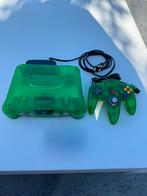 Nintendo 64 jungle green, Games en Spelcomputers, Ophalen, Zo goed als nieuw