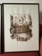 Tekening schilderwerk, Ophalen