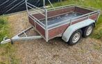 Aanhangwagen dubbelas 750 kg, Auto diversen, Aanhangers en Bagagewagens, Ophalen