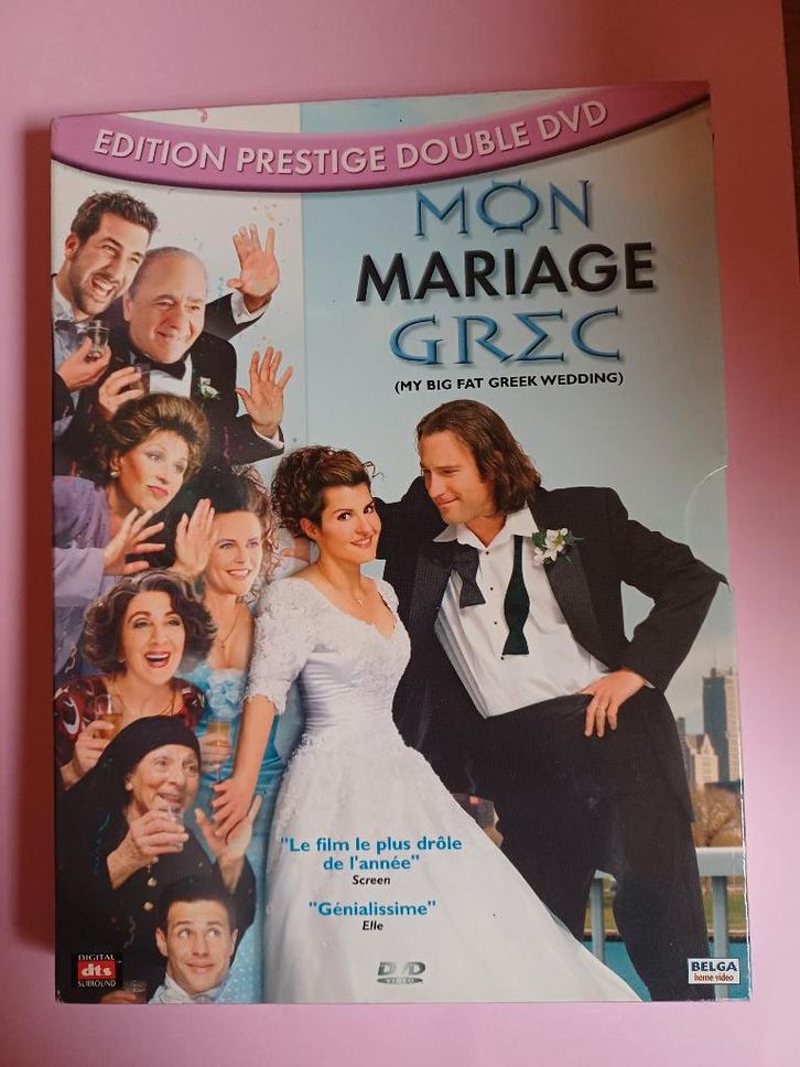 dvd mon mariage grec edition prestige 2 dvd, CD & DVD, DVD | Comédie, Utilisé, Enlèvement ou Envoi