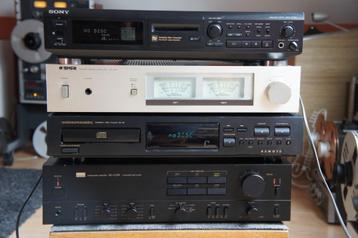 stereo componenten Sansui, Onkyo, Sony, Denon, Pioneer, Enlèvement, Utilisé, Deck cassettes ou Lecteur-enregistreur de cassettes