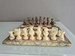 Marmeren schaakbord 38cmx38cm, Hobby en Vrije tijd, Gezelschapsspellen | Bordspellen, Ophalen, Gebruikt