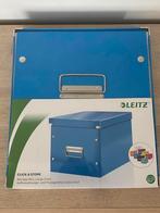 Leitz Click & store opbergkubus / box / opbergdoos blauw, Divers, Enlèvement ou Envoi, Neuf