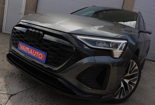 Audi Q8 e-Tron 55 S-line - Pano/BlindSpot/Keyless/HUD/360Cam, Auto's, Audi, Bedrijf, Te koop, Q8 e-tron, 360° camera, 4x4, ABS