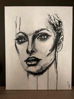 Modern zwart wit schilderij Mk Art -50%, Ophalen of Verzenden