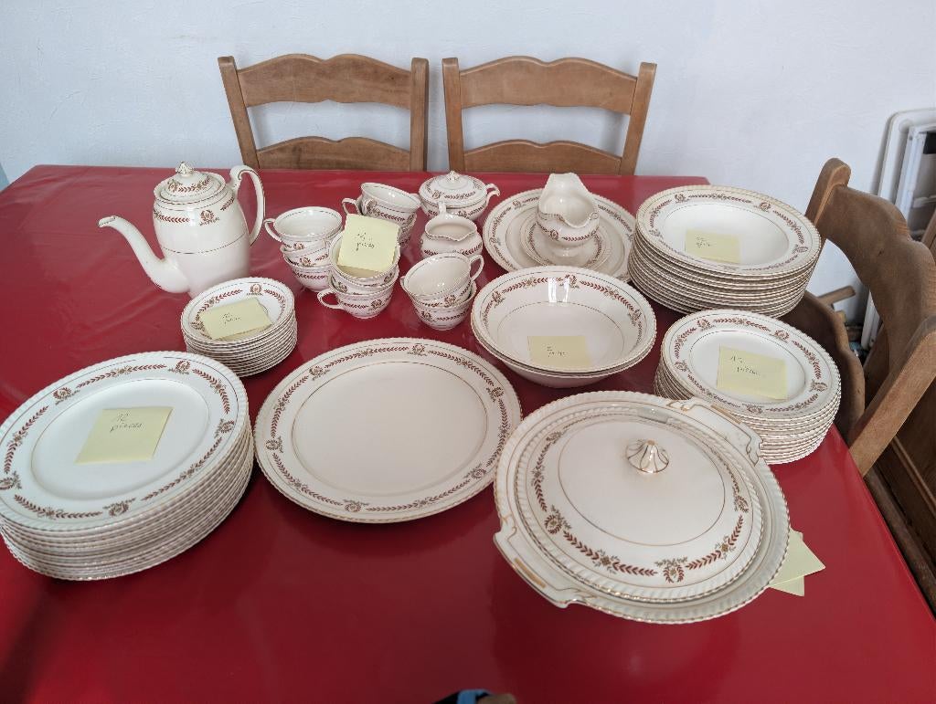 Service de table ancien, Antiek en Kunst, Antiek | Servies compleet, Ophalen