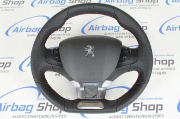 Volant + airbag cuir Peugeot 208 (2012-....)