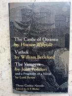 The castle of Otranto - Vathek - The Vampyre, Ophalen of Verzenden