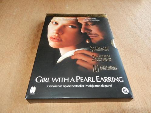 nr.1390 - Dvd: girl with a pearl earring - 2 disc - drama, Cd's en Dvd's, Dvd's | Drama, Zo goed als nieuw, Drama, Alle leeftijden