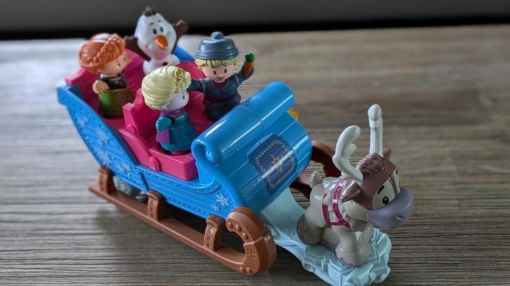 Little People, koets met licht, Elza... Frozen, Kinderen en Baby's, Speelgoed | Overig, Zo goed als nieuw, Jongen of Meisje, Ophalen of Verzenden