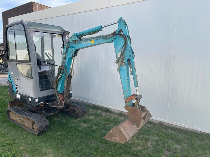 Airman AX18 minigraver, Zakelijke goederen, Machines en Bouw | Kranen en Graafmachines, Graafmachine, Ophalen