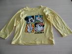 NIEUW MICKEY DISNEY T-SHIRT MET LANGE MOUWEN, Kinderen en Baby's, Kinderkleding | Maat 104, Disney, Nieuw, Ophalen of Verzenden