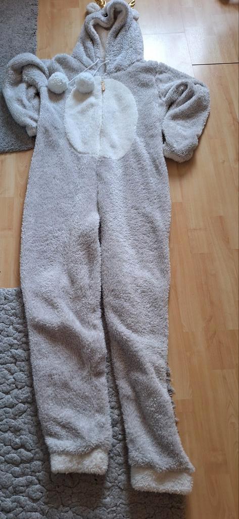 Onsie Hert glitter, Kleding | Dames, Homewear, Gedragen, Maat 36 (S), Beige, Ophalen of Verzenden