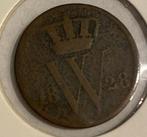 Netherlands 1 cent 1828B, Timbres & Monnaies, Monnaies | Pays-Bas, 1 centime, Enlèvement ou Envoi