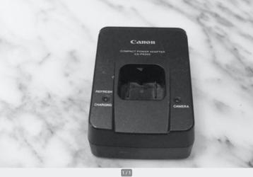 Adaptateur secteur Canon CA-PS200 et chargeur de batterie, Enlèvement ou Envoi, Utilisé