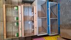 4 kweekkooien, Dieren en Toebehoren, Ophalen, Gebruikt, Hout, Broedkooi of Kweekkooi