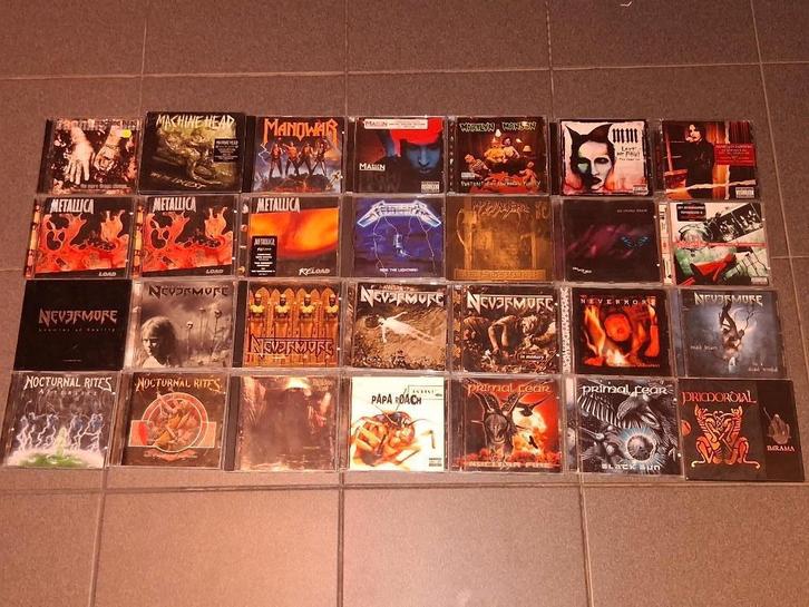 Metal & Hardrock cd's deel 4 (M-Q), uit te kiezen, Cd's en Dvd's, Cd's | Hardrock en Metal, Ophalen of Verzenden