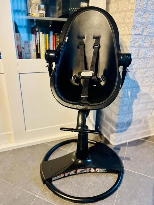 Bloom Fresco kinderstoel full black, Kinderen en Baby's, Kinderstoelen, Zo goed als nieuw, Meegroeistoel, Afneembaar eetblad, Gordel(s)