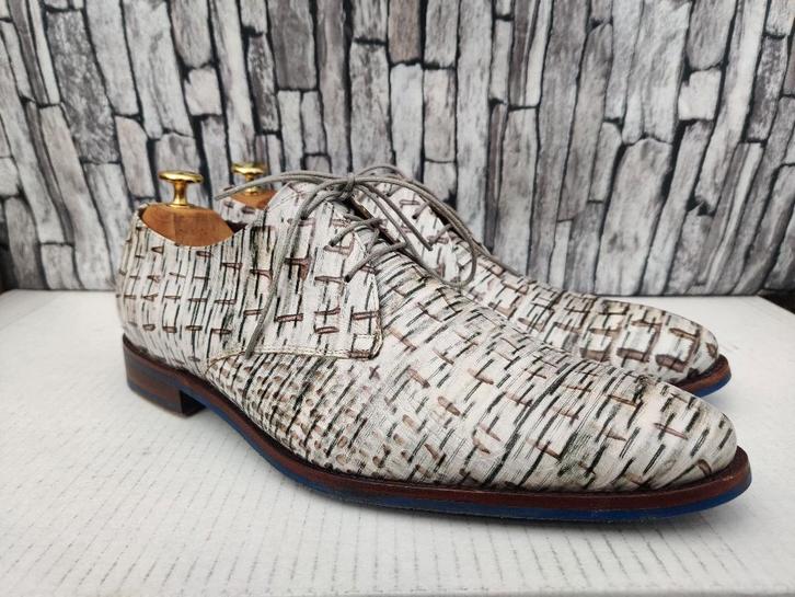 Floris van Bommel speciale herenschoenen - Mt (8,5) 42,5, Kleding | Heren, Schoenen, Zo goed als nieuw, Veterschoenen, Overige kleuren