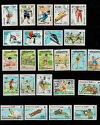 ASIE KAMPUCHEA (CAMBODGE) JEUX OLYMPIQUES 24 TIMBRES OBLITER, Timbres & Monnaies, Timbres | Asie, Affranchi, Envoi