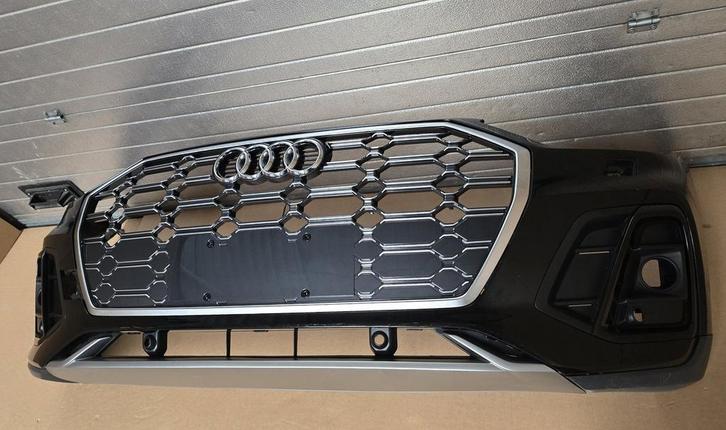 Voorbumper Audi Q5 80A Facelift S-Line Origineel Bumper FL, Auto-onderdelen, Carrosserie, Bumper, Audi, Voor, Gebruikt, Herkomst onderdeel bekend