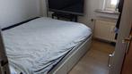 bed met lades en matras, Huis en Inrichting, Slaapkamer | Bedden, Ophalen, Gebruikt, Tweepersoons, 140 cm