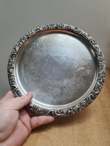 Plat en métal argenté EHP Sheffield, Enlèvement ou Envoi, Argent