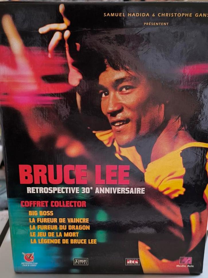 Coffret Collector 5 DVD Bruce Lee Rétrospective 30e annivers, Cd's en Dvd's, Dvd's | Klassiekers, Zo goed als nieuw, Ophalen of Verzenden
