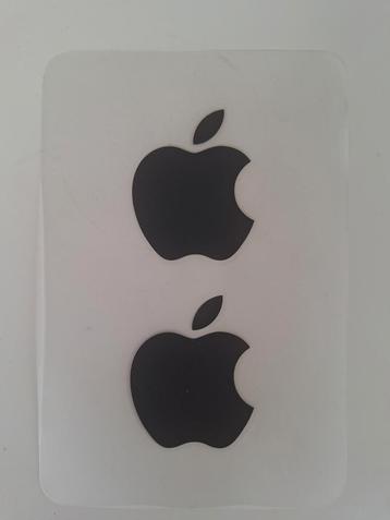 2 originele stickers Apple beschikbaar voor biedingen