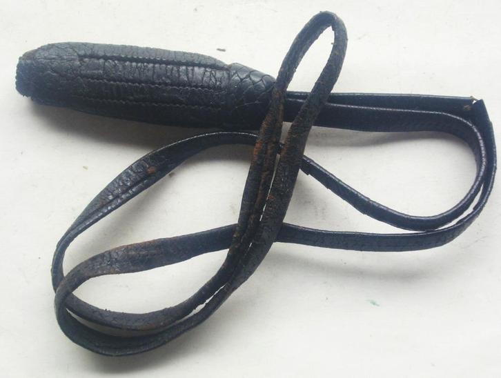 Gendarmerie dragonne de cuir sabre belge modèle 1889, Verzamelen, Militaria | Algemeen, Rijkswacht, Zwaard of Sabel, Verzenden