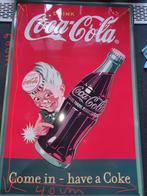 Coca-Cola plaque métallique, Enlèvement