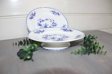 BOCH decor GRANDE BOUQUET etagère tazza taart gebak schaal, Enlèvement