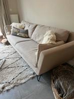 Joli canapé 4 places en tissu beige, Huis en Inrichting, Zetels | Zetels en Chaises Longues, Ophalen, Gebruikt, 75 tot 100 cm