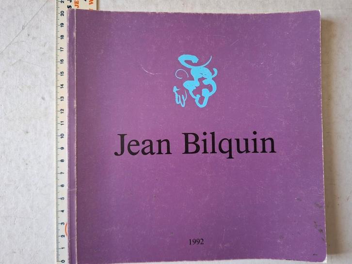 Plaket tentoonstelling Jean Bilquin te Gent in 1992, Boeken, Kunst en Cultuur | Beeldend, Gelezen, Ophalen of Verzenden