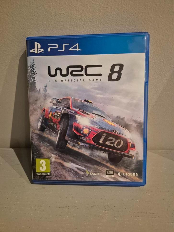 WRC 8 FIA World Rally Championship, Games en Spelcomputers, Games | Sony PlayStation 4, Zo goed als nieuw, Racen en Vliegen, Vanaf 3 jaar