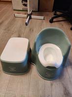 Babybjörn wc potje en opstapje groen, Kinderen en Baby's, Badjes en Verzorging, Ophalen, Zo goed als nieuw, Overige typen, Overige merken