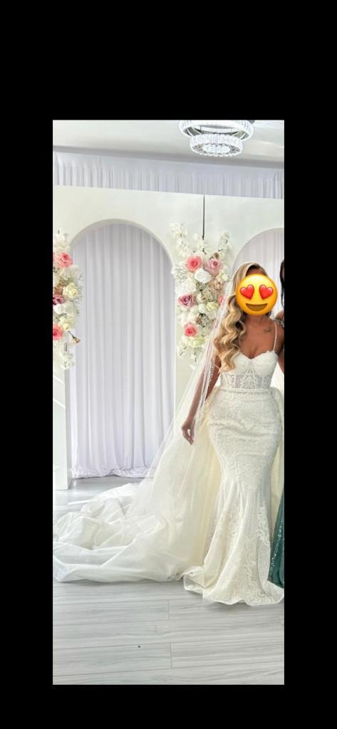 Robe de mariée, Vêtements | Femmes, Robes, Comme neuf, Taille 36 (S), Blanc, Sous le genou, Enlèvement