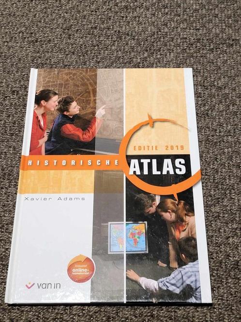 Historische atlas editie 2019 (secundair onderwijs) nieuw!, Boeken, Schoolboeken, Zo goed als nieuw, Geschiedenis, ASO, Ophalen