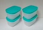 Tupperware™ « Boite Surgélation Igloo » 170 ml x 4 - bleu, Maison & Meubles, Envoi, Neuf, Bleu, Boîte