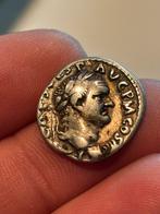 Zilveren Denari Keizer Vespasianus, Ophalen, Italië, Losse munt, Zilver