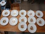 12 borden jacht,wild, natuur, Antiek en Kunst, Ophalen