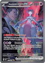 Team Rocket's Mewtwo ex 231/182 Destined Rivals | RareCards, Verzenden, Nieuw, Losse kaart, Foil