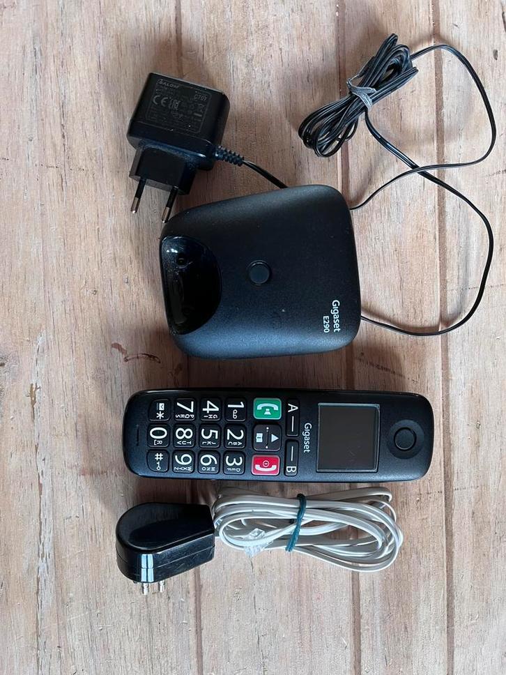 GIGASET E290 comme neuf., Télécoms, Téléphones fixes | Combinés & sans fil, Comme neuf, 1 combiné, Enlèvement
