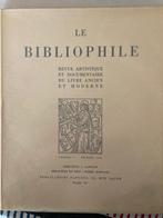 Le bibliophile revue artistique et documentaire, Antiquités & Art, Antiquités | Livres & Manuscrits, Envoi
