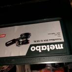 Metabo 12 accu excentrische schuurmachine, Ophalen of Verzenden, Zo goed als nieuw