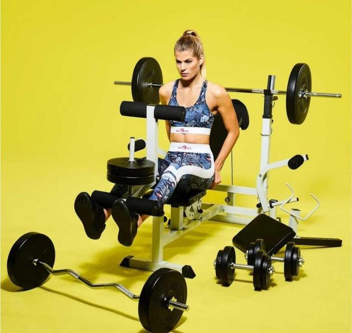Gym  toestellen . Goedkoopste van de benelux, Sport en Fitness, Fitnessapparatuur, Nieuw, Krachtstation, Armen, Benen, Borst, Buik