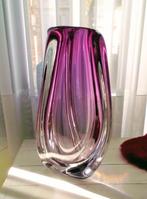 Val Saint lambert amethist kristallen vaas, Enlèvement