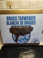 metaalplaat brugs tarwebier., Enlèvement, Comme neuf